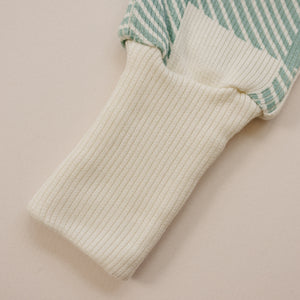 100% Lyocell Bamboo Ribbed Convertible Footie Pajamas