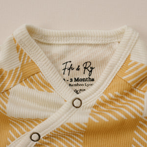 100% Lyocell Bamboo Ribbed Convertible Footie Pajamas