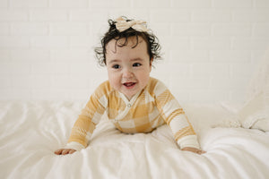 100% Lyocell Bamboo Ribbed Convertible Footie Pajamas