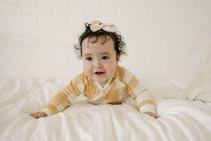 100% Lyocell Bamboo Ribbed Convertible Footie Pajamas